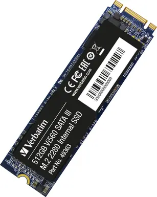 Verbatim Vi560 S3 SSD 512GB, M.2 2280 / B-M-Key / SATA 6Gb/s