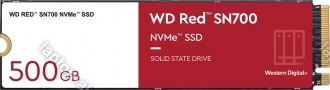 Western Digital Red SN700 NVMe NAS SSD - 1DWPD 500GB, M.2