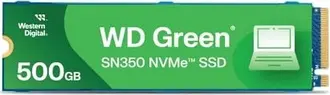 Western Digital WD Green SN350 NVMe SSD 500GB, M.2 2280 / M-Key / PCIe 3.0 x4
