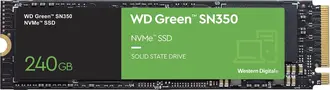 Western Digital WD Green SN350 NVMe SSD 240GB, M.2 2280 / M-Key / PCIe 3.0 x4