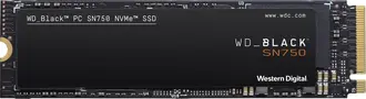 Western Digital WD_BLACK SN750 NVMe SSD 250GB, M.2 2280 / M-Key / PCIe 3.0 x4