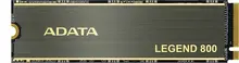 ADATA LEGEND 800 500GB, M.2 2280 / M-Key / PCIe 4.0 x4, с радиатором