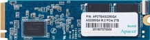 Apacer AS2280Q4 1TB, M.2 2280 / M-Key / PCIe 4.0 x4, с радиатором