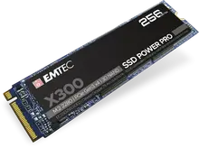 Emtec X300 SSD Power Pro 256GB, M.2 2280 / M-Key / PCIe 3.0 x4