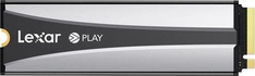 Lexar PLAY 2280 4TB, M.2 2280 / M-Key / PCIe 4.0 x4, с радиатором