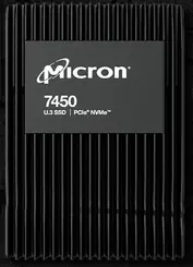 Micron 7450 MAX - 3DWPD Mixed Use 6.4TB, 512B, 2.5" / U.3 / PCIe 4.0 x4