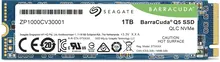 Seagate BarraCuda Q5 SSD +Rescue 1TB, M.2 2280 / M-Key / PCIe 3.0 x4