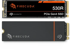 Seagate FireCuda 530R SSD +Rescue 2TB, M.2 2280 / M-Key / PCIe 4.0 x4, с радиатором