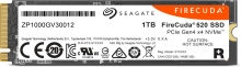 Seagate FireCuda 520 SSD +Rescue 1TB, M.2, Rev. 2022