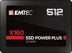 Emtec X160 SSD Power Plus 512GB, 2.5" / SATA 6Gb/s, bu...