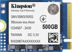 Kingston NV3 NVMe PCIe 4.0 SSD 500GB, M.2 2230 / M-Key / PC...