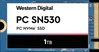 Western Digital PC SN530 NVMe SSD 256GB, M.2 2242 / M-Key /...