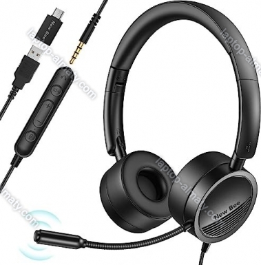 New Bee USB headset H360 black