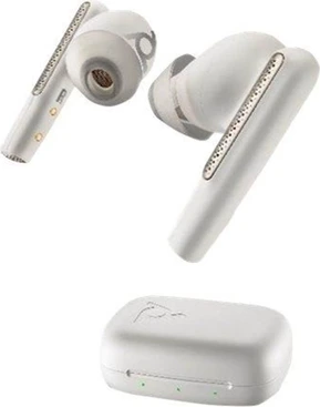 Poly Voyager Free 60 UC, USB-A, Teams, white sand