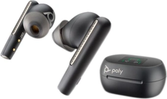Poly Voyager Free 60+ UC, USB-A, carbon Black