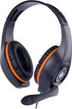 Gembird Gaming headset with volume control orange