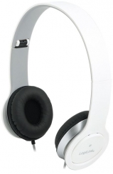 LogiLink stereo High Quality headset white