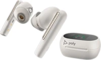 Poly Voyager Free 60+ UC, USB-A, white sand