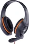 Gembird Gaming headset with volume control orange