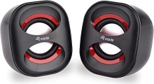 Equip mini USB Speaker black/red