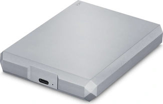 LaCie Mobile Drive, Space Gray, 4TB, USB-C 3.0