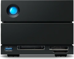 LaCie 2big Dock 2022, 48TB, +Rescue, USB-C 3.0/Thunderbolt 3 / USB-C 3.1