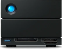 LaCie 2big Dock 2022, 16TB, +Rescue, USB-C 3.0/Thunderbolt 3 / USB-C 3.1