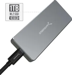 Sabrent Rocket Pro SSD, 1TB, USB-C 3.1