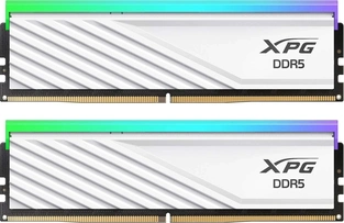 ADATA XPG LANCER BLADE RGB White DIMM Kit 32GB, DDR5-6400, CL32-39-39