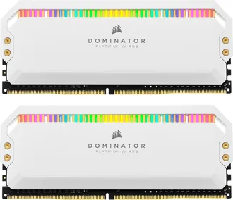 Corsair Dominator Platinum RGB White DIMM Kit 16GB, DDR4-4000, CL19-23-23-45