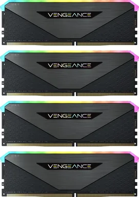 Corsair Vengeance RGB RT Gunmetal DIMM Kit 128GB, DDR4-3200, CL16-20-20-38