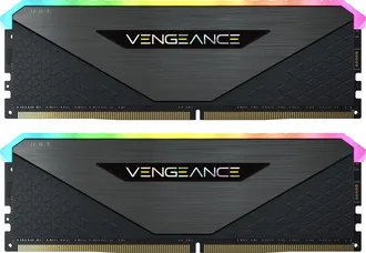 Corsair Vengeance RGB RT Gunmetal DIMM Kit 64GB, DDR4-3200, CL16-20-20-38