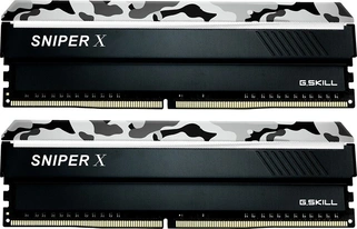G.Skill SniperX Urban Camouflage DIMM Kit 16GB, DDR4-3200, CL16-18-18-38