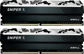 G.Skill SniperX Urban Camouflage DIMM Kit 16GB, DDR4-3600, CL19-20-20-40