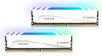 Mushkin Redline Lumina White DIMM Kit 16GB, DDR4-3600, CL16-19-19-39