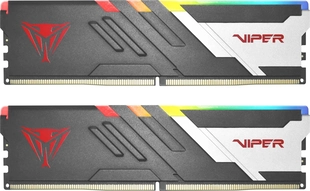 Patriot Viper VENOM RGB DIMM Kit 32GB, DDR5-6200, CL40-40-40-76
