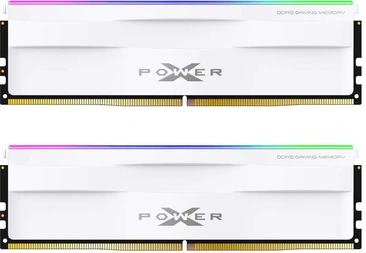 Silicon Power XPOWER Zenith RGB white DIMM Kit 64GB, DDR5-6000, CL30-38-38-96