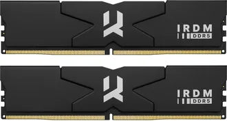goodram IRDM BLACK SILVER DIMM Kit 64GB, DDR5-6000, CL30-38-38-96, on-die ECC