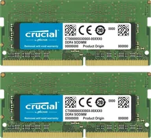 Crucial SO-DIMM Kit 64GB, DDR4-2666, CL19-19-19