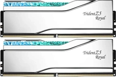 G.Skill Trident Z5 Royal RGB Silver DIMM Kit 48GB, DDR5-8000, CL38-48-48-128