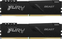 Kingston FURY Beast DIMM Kit 16GB, DDR4-3200, CL16-18-18