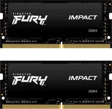 Kingston FURY Impact SO-DIMM Kit 32GB, DDR4-2666, CL16-18-18