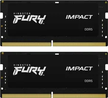 Kingston FURY Impact SO-DIMM Kit 16GB, DDR5-4800, CL38-38-38, on-die ECC