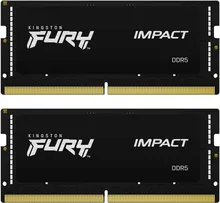 Kingston FURY Impact SO-DIMM Kit 64GB, DDR5-5600, CL40-40-40, on-die ECC