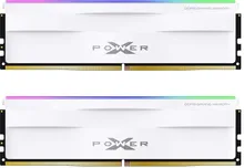 Silicon Power XPOWER Zenith RGB white DIMM Kit 64GB, DDR5-6000, CL30-38-38-96, on-die ECC