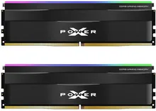 Silicon Power XPOWER Zenith RGB black DIMM Kit 32GB, DDR5-6000, CL30-38-38-96, on-die ECC