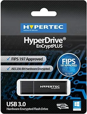 Hypertec Hyperdrive EnCryptPLUS 16GB, USB-A 3.0