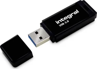 Integral Black 16GB, USB-A 3.0