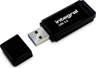 Integral Black 64GB, USB-A 3.0