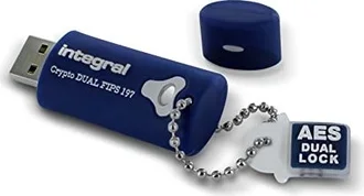 Integral Crypto Dual Drive FIPS 197 8GB, USB-A 3.0